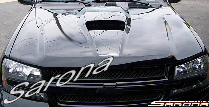 Custom Chevy Trailblazer Hood  SUV/SAV/Crossover (2002 - 2009) - $1190.00 (Manufacturer Sarona, Part #CH-008-HD)